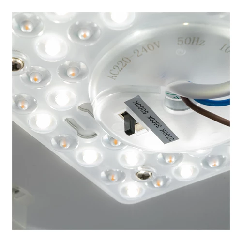 Lucide SKETES - Plafonnière - Ø 35,2 cm - LED Dimb. - CCT - 1x18W 2700K/5000K - Transparant - detail 3